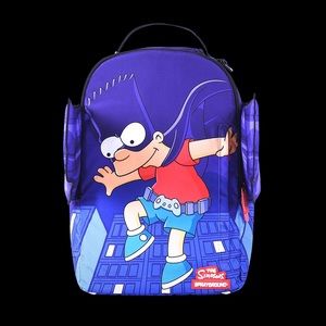 Spray ground backpack